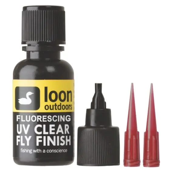 Premium Loon UV Clear Fly Finish - Fluorescing (1/2 Oz)