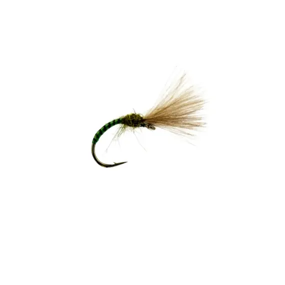 Shuttlecock Quill Emerger Olive # 15 Beperkt Aanbod