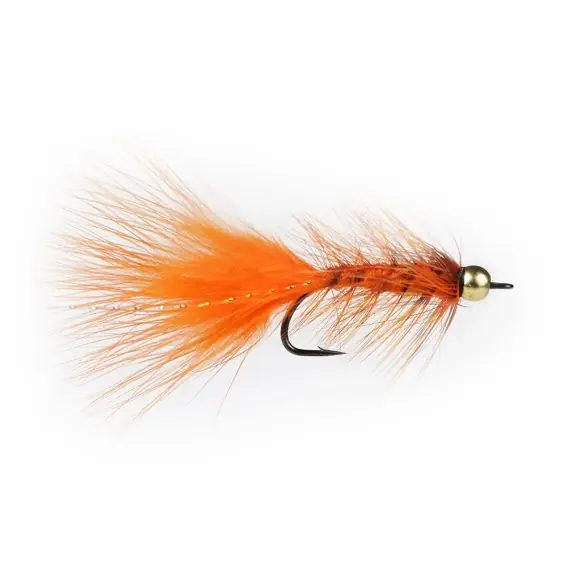 Wolly Bugger BH Orange # 6 Shop Nu