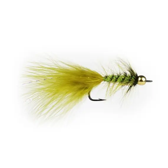 Wolly Bugger BH Olive # 6 Direct Beschikbaar