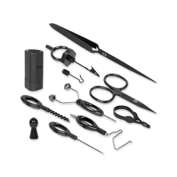 Bestel Nu Loon Complete Fly Tying Tool Kit - Black