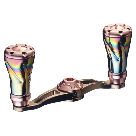 Gereduceerde Prijs Fish Arrow Fire Aurora 68 Folte Pink - Left Handle For Daiwa/Abu