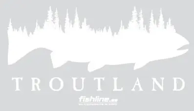 Seizoensaanbieding Fishline Troutland sticker