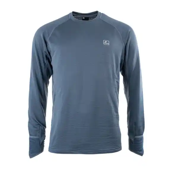 Dagaanbieding Loop Flyt Polartec M´s L/S Blue Gray - S