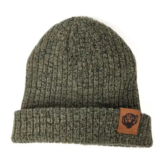 Premium Fish Monkey Wool Beanie - Green