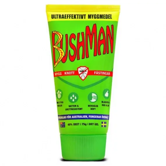 Flitsaanbieding Bushman Mosquito Repellent Dry Gel