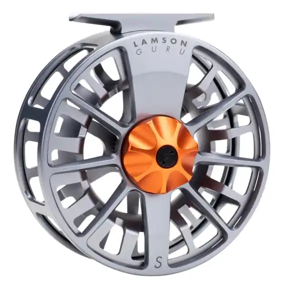 Express Levering Lamson Guru S HD Fly Reel Blaze - # 4-6
