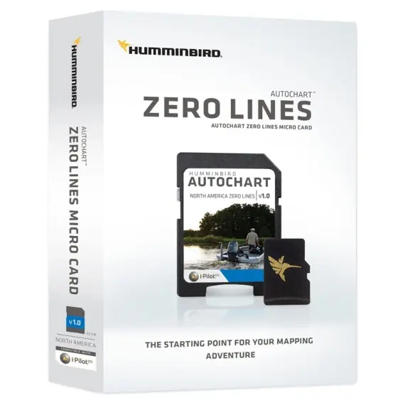 Op = Op Humminbird AutoChart ZeroLine, SD card