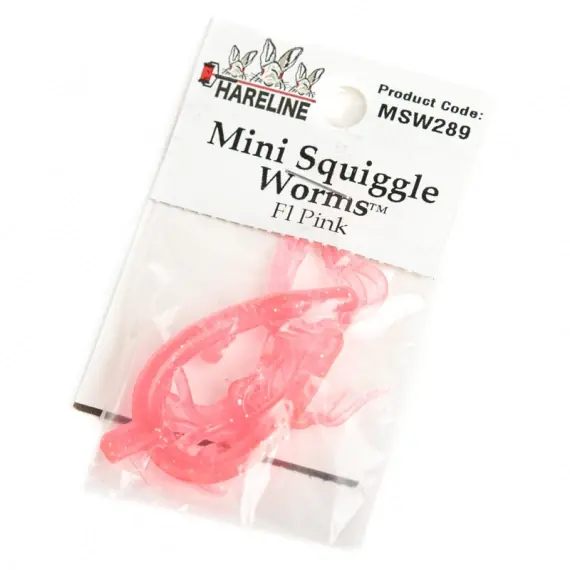 Veilige Betaling Mini Squiggle Worms #289 Fl Pink