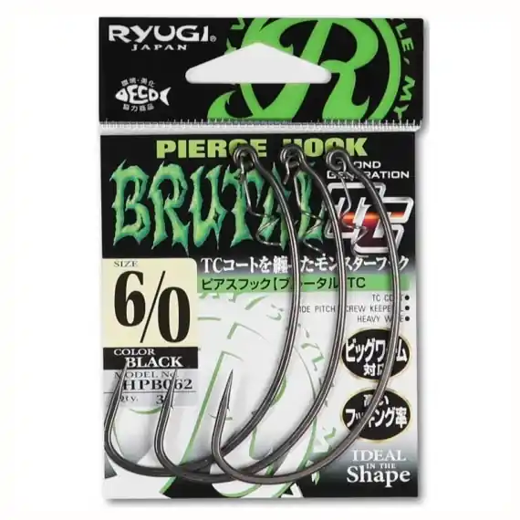 Seizoensaanbieding Ryugi Pierce Hook Brutal TC - 6/0