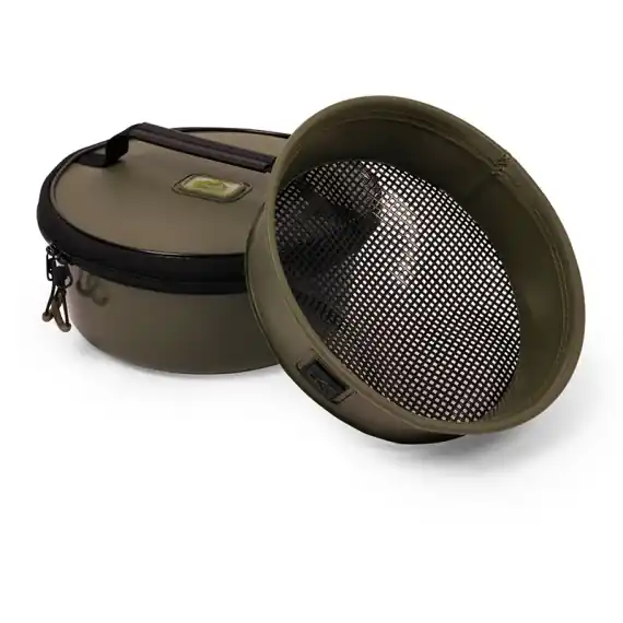 Korum EVA Solid Groundbait Bowl & Riddle Nu Kopen
