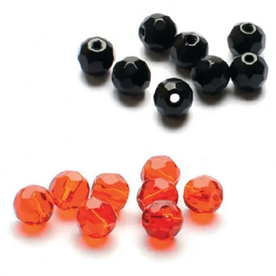 Darts Glass Beads Faceted (9pcs) - 6mm Alleen Vandaag