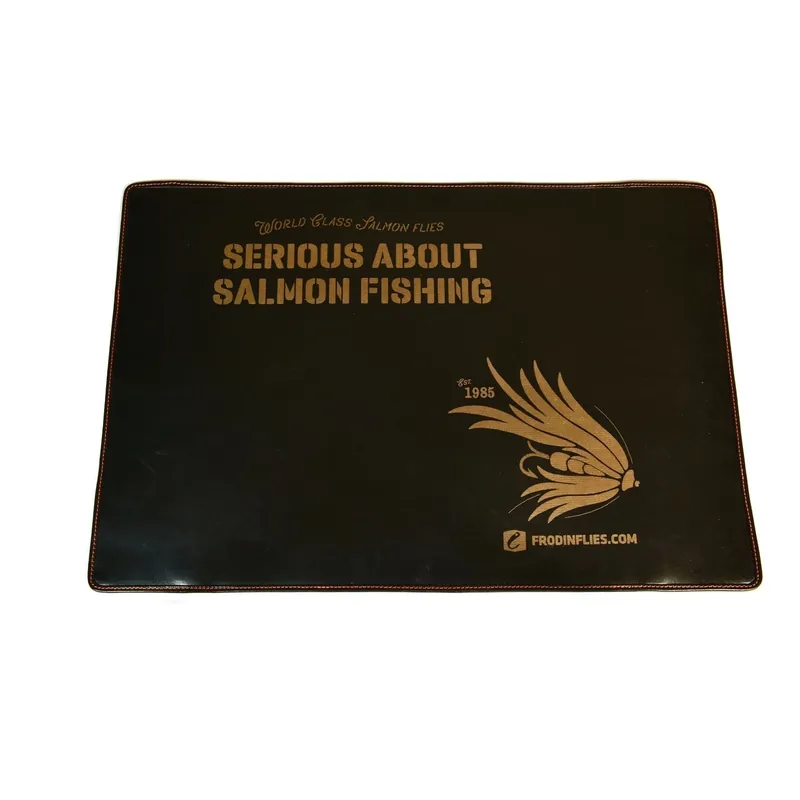 Actieprijs "Frödin Leather Table Cover - Black"