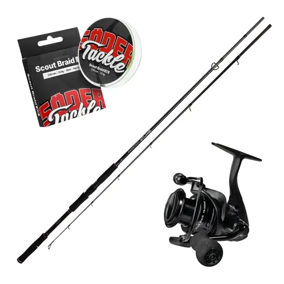 Hoge Kwaliteit Mikado Bixlite Power Spin 8'/245cm 30-85g Combo