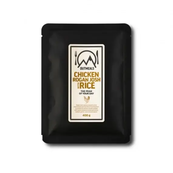 Alleen Vandaag Outmeals - Chicken Rogan Josh With Rice 400g