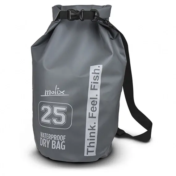 Molix Waterproof Dry Bag 25 LT Grey Fabrieksprijs