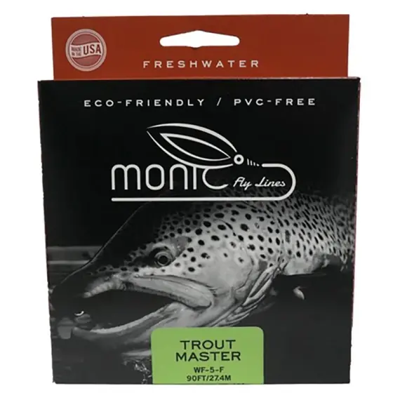 Monic Trout Master Flyt Fly Line #4 Lage Prijs