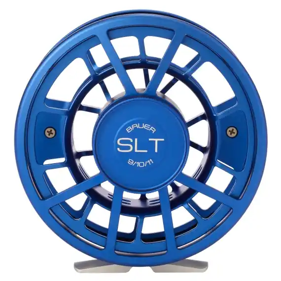 Bauer SLT Fly Reel - Blue & Silver #7/8/9 Fabrieksprijs