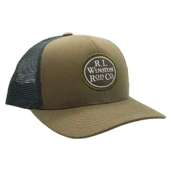Favoriet Winston Double Haul Trucker Hat Moss Green