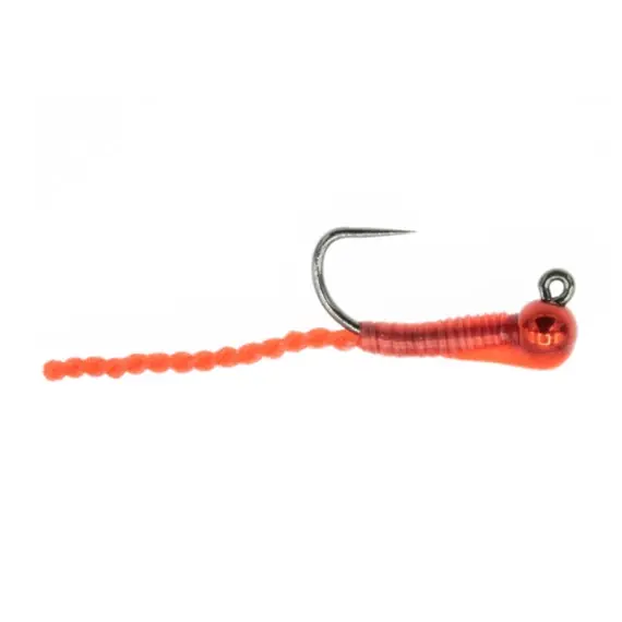 Lage Kosten Umpqua Twisted Worm #16 - Red