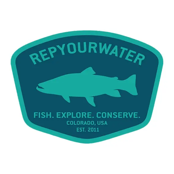 Shop Nu RepYourWater Sticker - Badge
