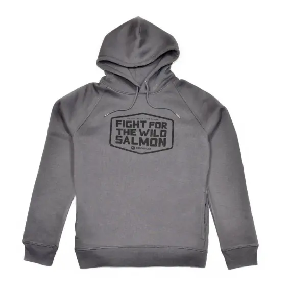 Bestseller Frödin 'Wild Salmon' Hoodie - Graphite Grey - S