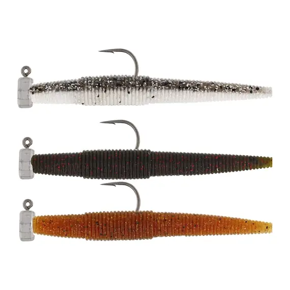 Exclusieve Aanbieding Westin Ned Worm R 'N R 7cm, 2,5g (3-PCS) - Clear Water Mix