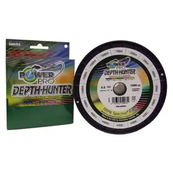 Nieuw PowerPro Depth-Hunter Multi Color 300m Multi Color - 0.36mm 30kg