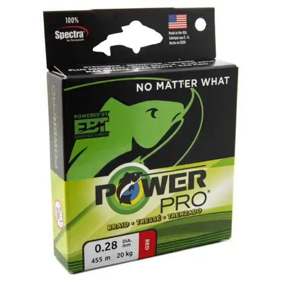 Nu Kopen PowerPro Vermill Red 455m 0.43mm 48kg