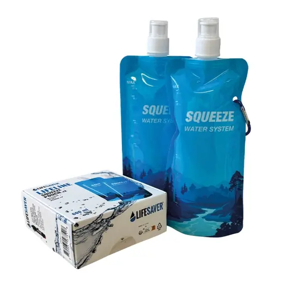 LifeSaver Lifeline Squeeze Pouch 2 pack Direct Beschikbaar