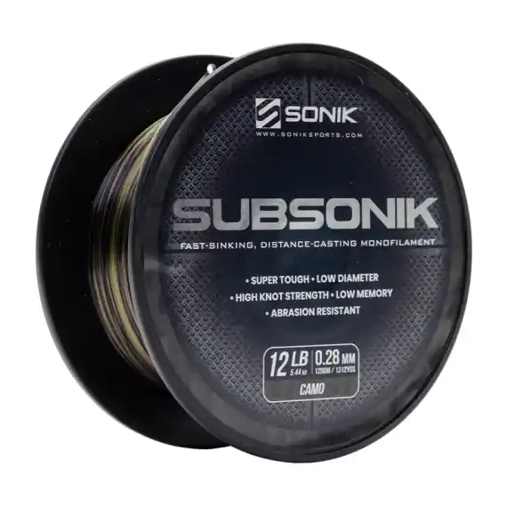 Actieprijs Sonik Subsonik Camo 18lb 1200m 0.35mm
