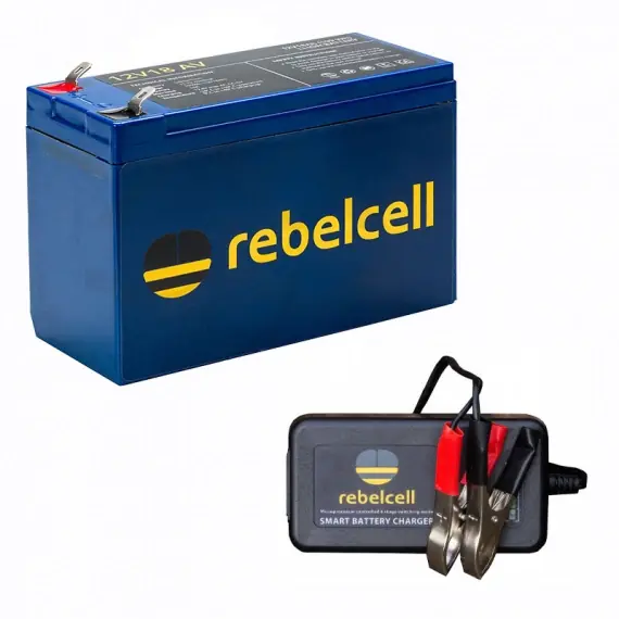 Rebelcell Ultimate 12V18 Med Laddare 12.6V4A Li-ion Goedkoop