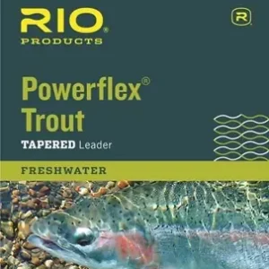 RIO Powerflex Troutleader 9ft, 0X 0,27mm/6,8kg Alleen Vandaag