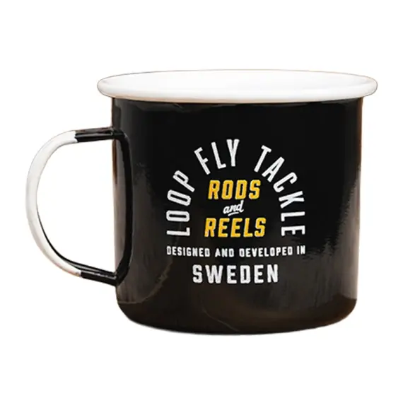 Loop Rods & Reels Mug - Black Nieuw