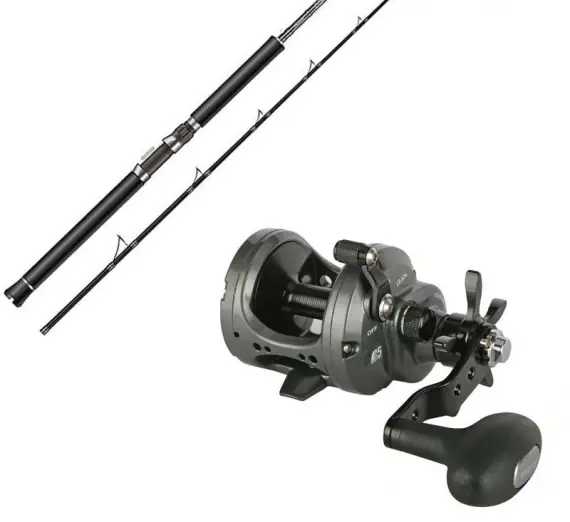 Hoge Kwaliteit Okuma Cortez Black Havsfiske Combos