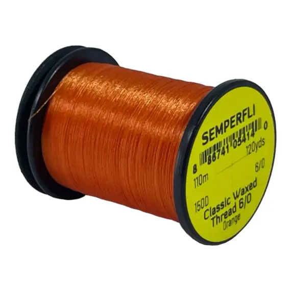 Meest Verkocht Semperfli Classic Waxed Thread 110m 8/0 - Orange