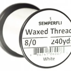 Aanbieding Semperfli Waxed Thread 8/0 - Black