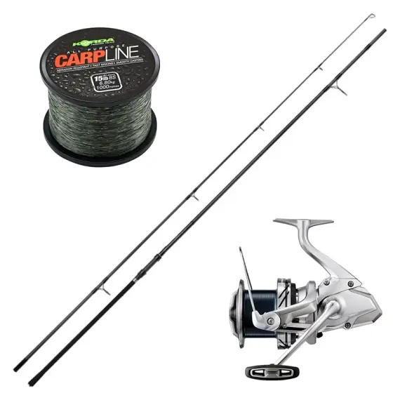 Superprijs Shimano TX-4A 12ft - 3lb Big Pit Carp Combo