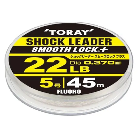 Toray Shock Leader Smooth Lock + - 35m 38Lbs Goedkoop
