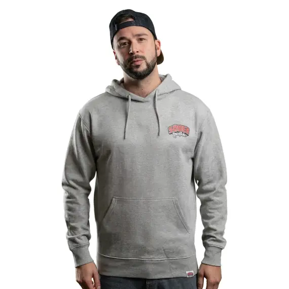 Seizoensaanbieding Söder Sportfiske Hoodie Grey - S