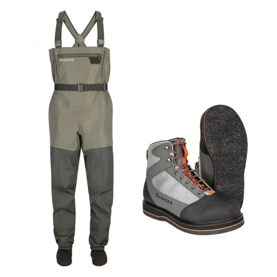Simms Tributary Vadarpaket Felt Gratis Retour