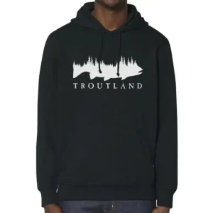 Beste Prijs Troutland Hoodie Black - S