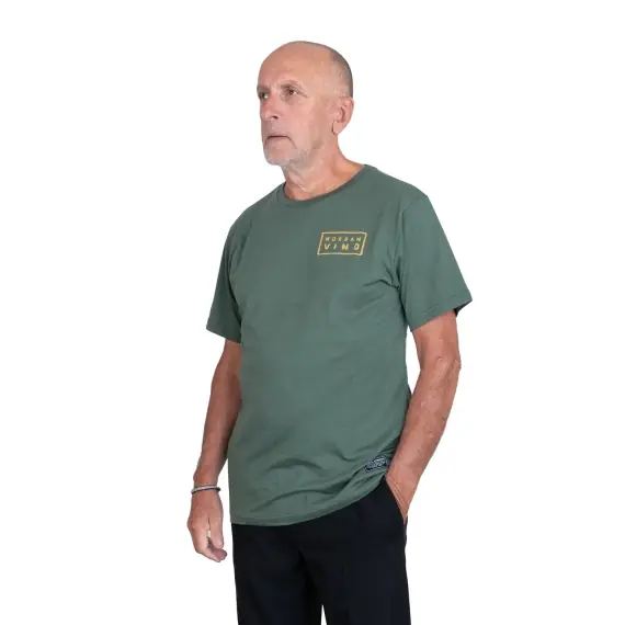 SQRTN Nordanvind T-Shirt Stone Olive - XL Lage Prijs