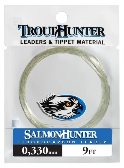 Koopje Trout Hunter SalmonHunter Fluorocarbon Tapered Leader 9ft - 0,330 mm