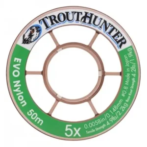 Lage Prijs Trout Hunter Nylon EVO Tippet 0X | 0,285 mm (50 meter)