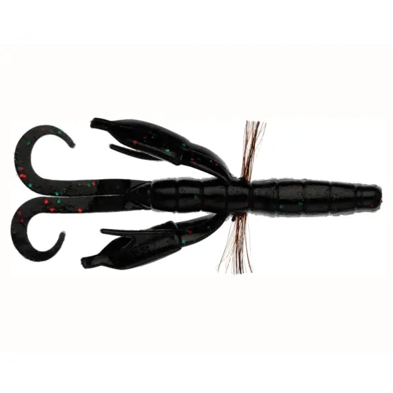 Goedkoop Baitbreath BYS Craw Portly 10cm - Black/Green Red