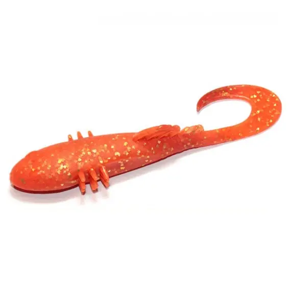 Baitbreath BeTanCo Curly 7,6cm - Orange/Gold Korting