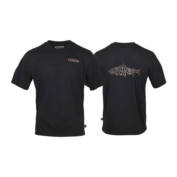 Goedkoop Vision Brown Trout T-shirt Black - S