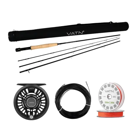 Express Levering VATN M1 Classic Sink+ Flugset - 9' #6