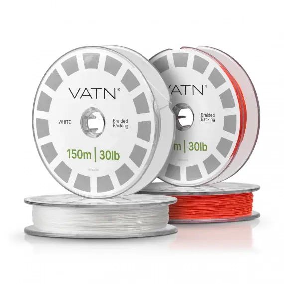 Beste Prijs VATN Braided Backing FL Red - 20lb 100m